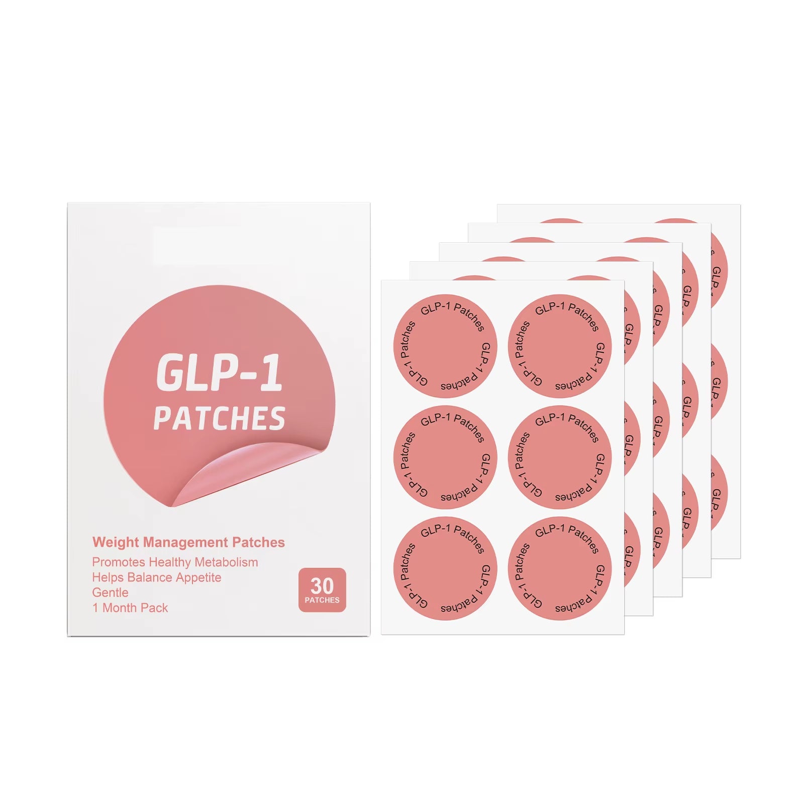 Body Care Patches Firming Abdomen Glp1 Patches Fat Burning Balance Body Patch Accelerate Metabolism Patch
